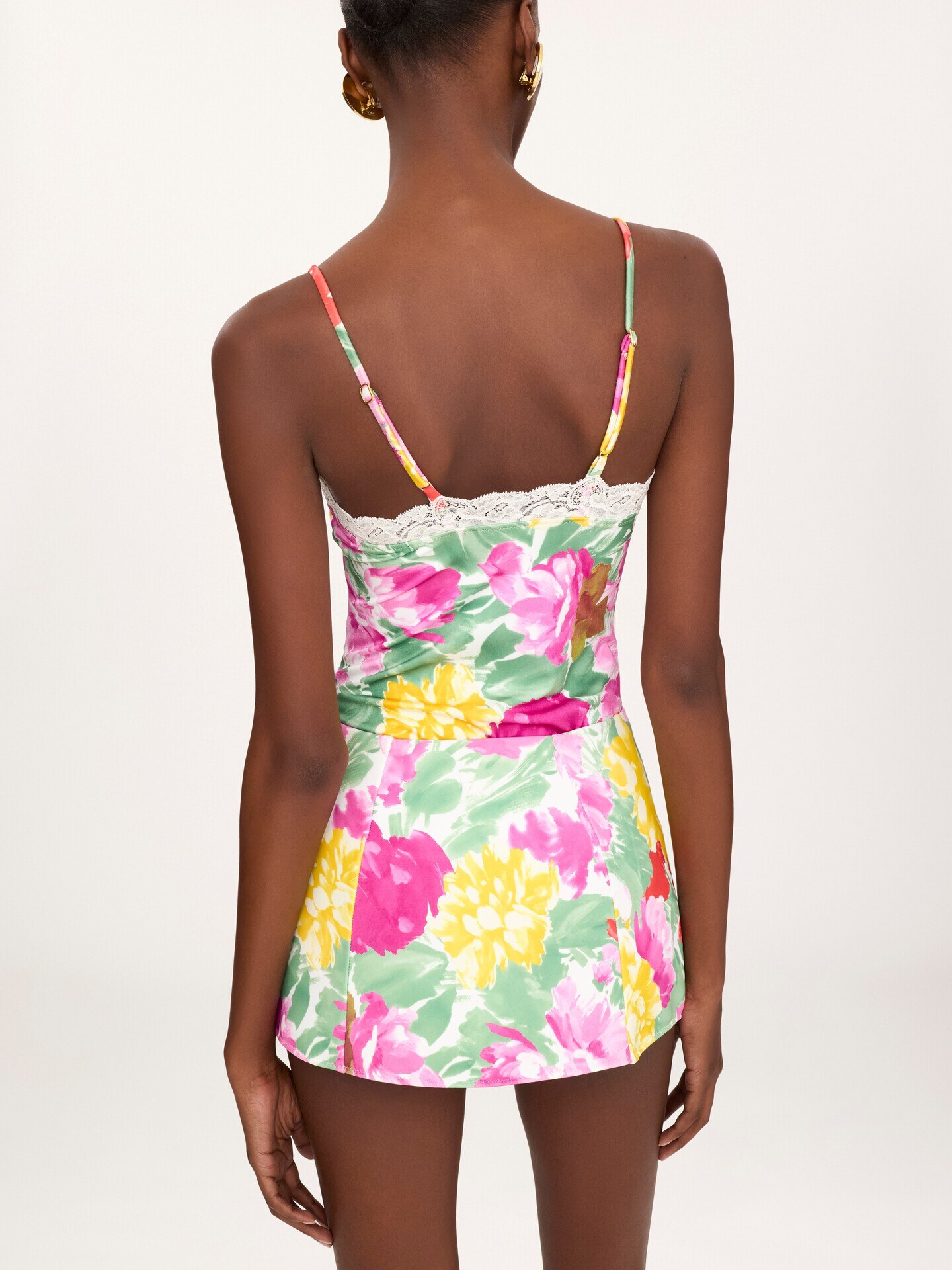 Garden-print bodysuit - 5