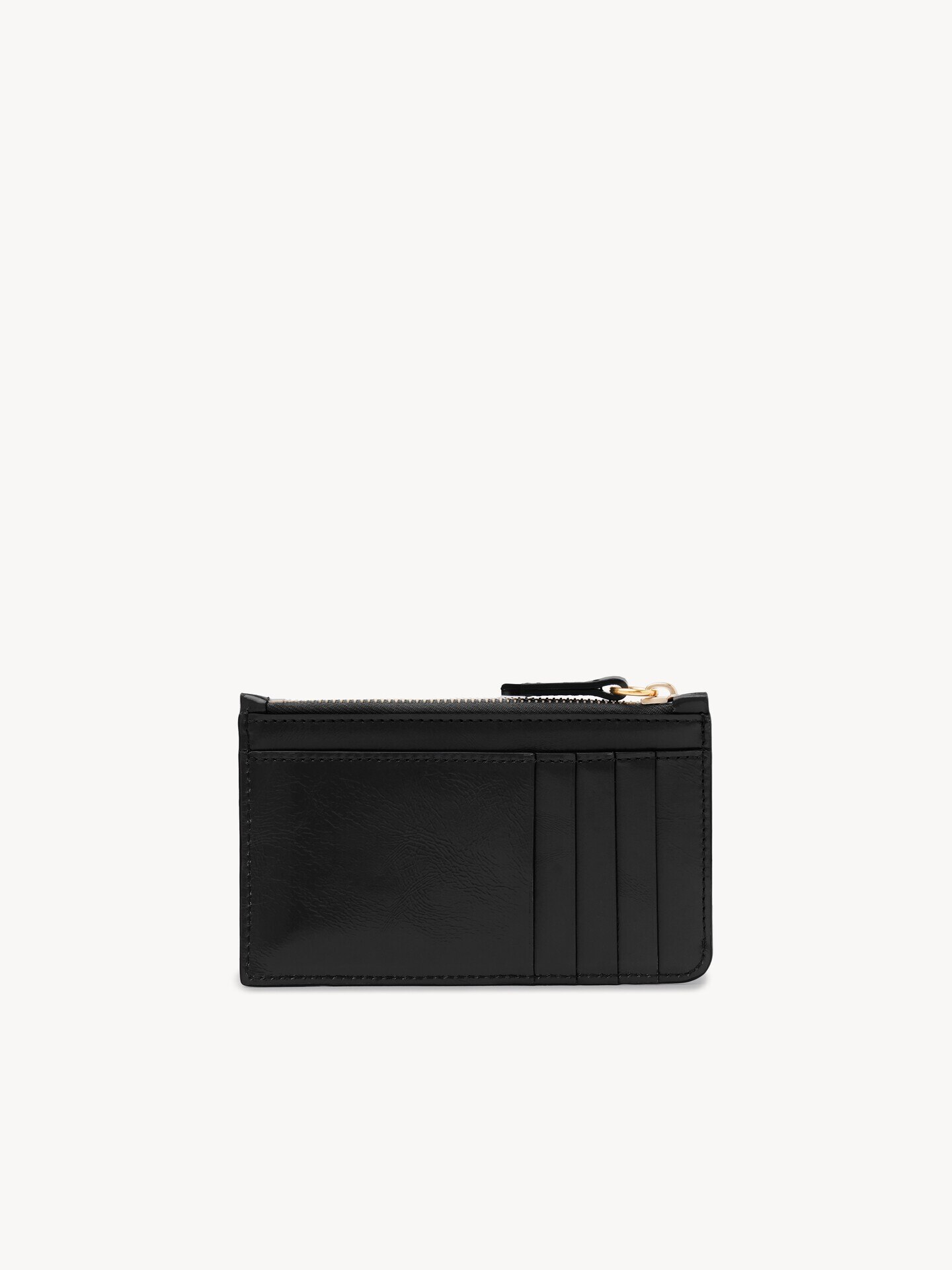 Small Chloé Iconic purse with card slots in shiny leather - 4