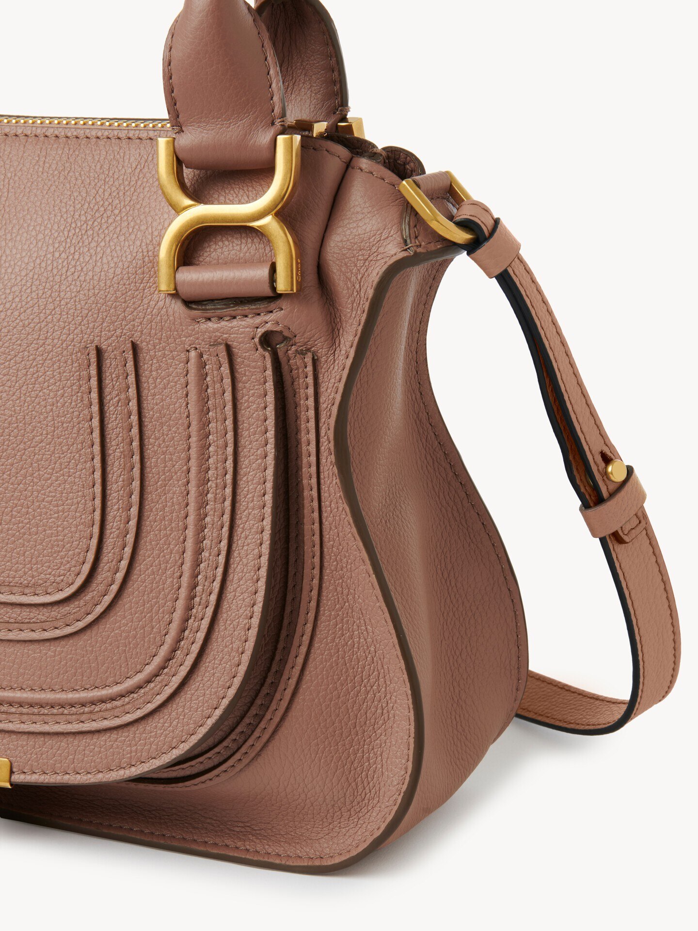 Bolso peque&ntilde;o Marcie de cuero granulado - 3