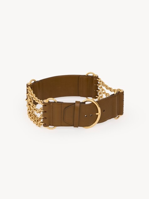 The Chlo&eacute; Camera Chain belt