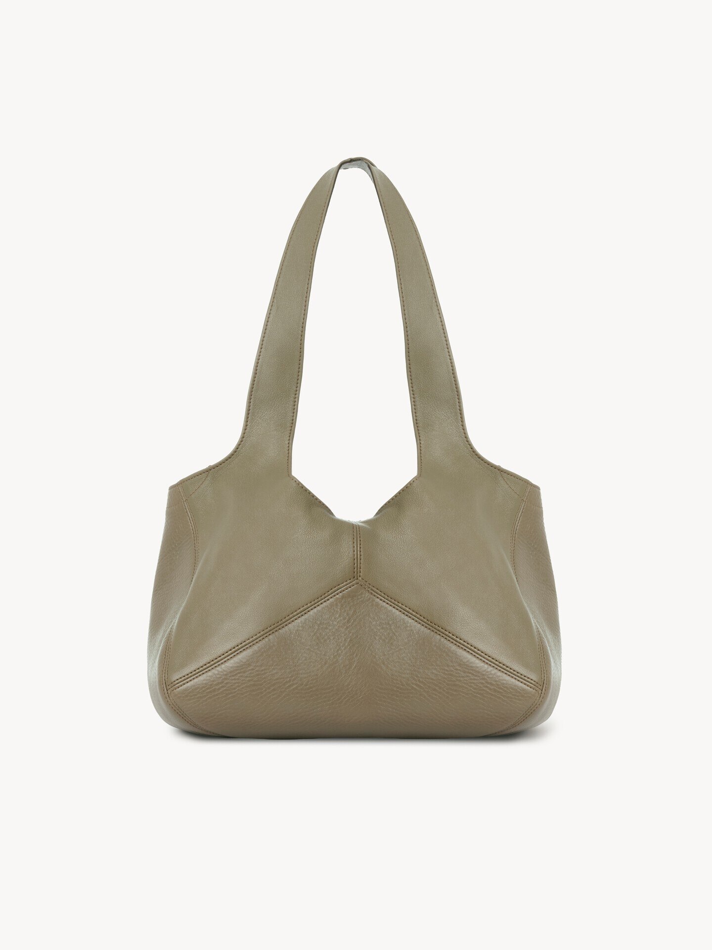 Bolso tote Chlo&eacute; Balloon East-West de cuero granulado - 5