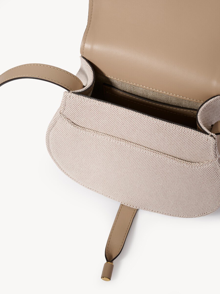 Small Marcie saddle bag in canvas - 5