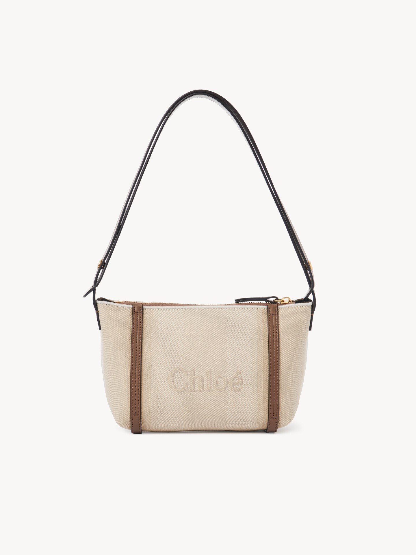 Chlo&eacute; Carry shoulder bag in canvas - 6