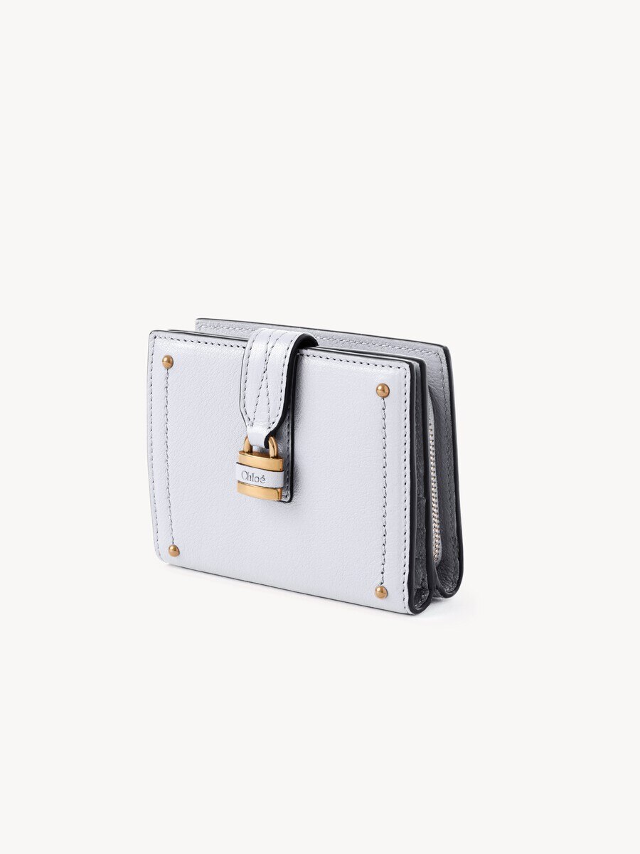 Paddington square wallet in grained leather - 3