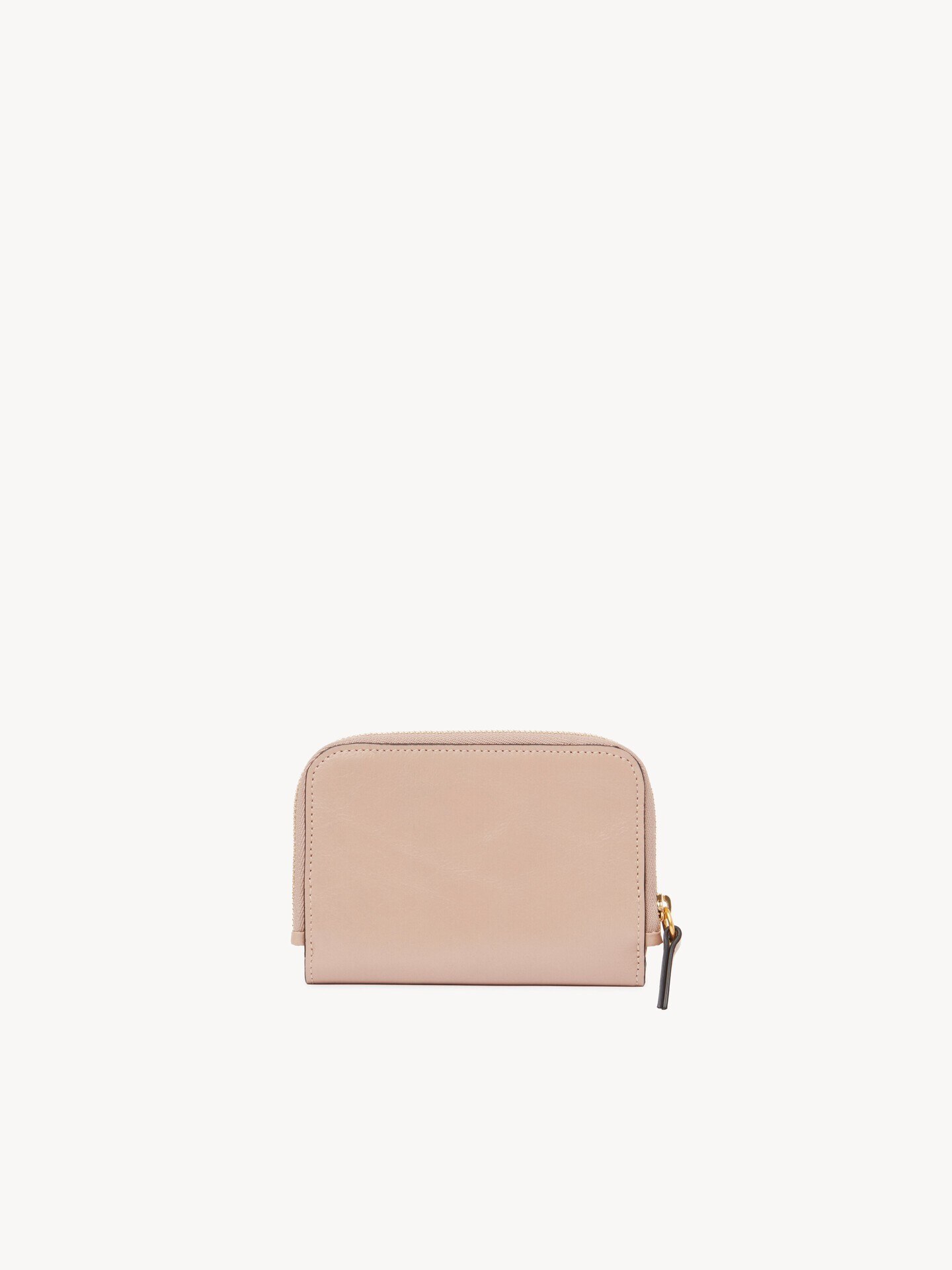 Alphabet bi-fold wallet in shiny leather - 4