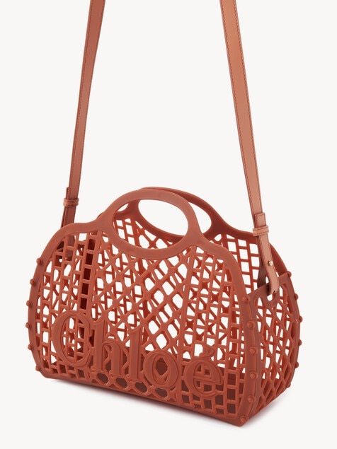 Chloé Cage tote bag in jelly