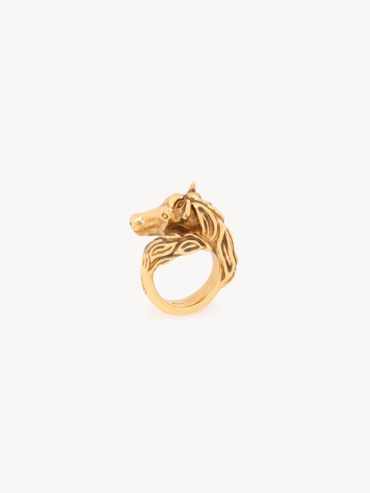 Anillo Chlo&eacute; Chain Horse Toi et Moi - 4