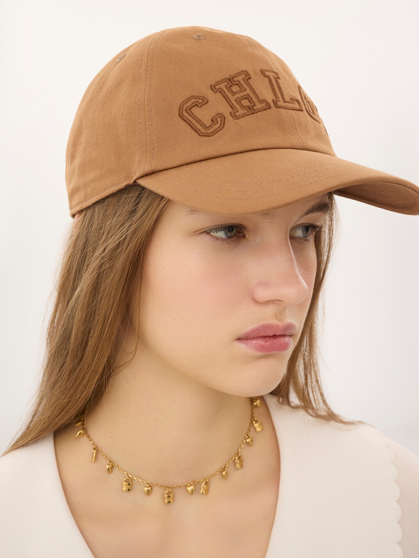 The Chlo&eacute; Signature cap in cotton - 5