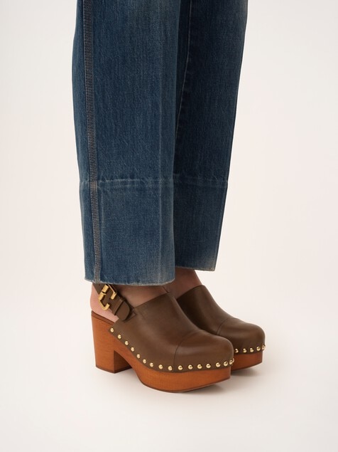 Jeannette wedge clog