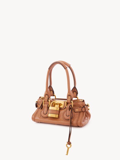 Small Paddington bag in grained leather