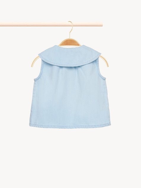 Baby sleeveless top