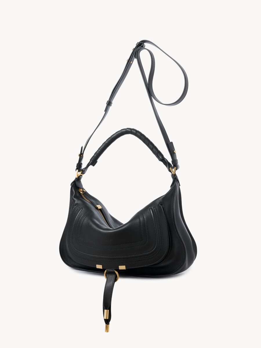 Small Marcie shoulder bag in soft leather - 5