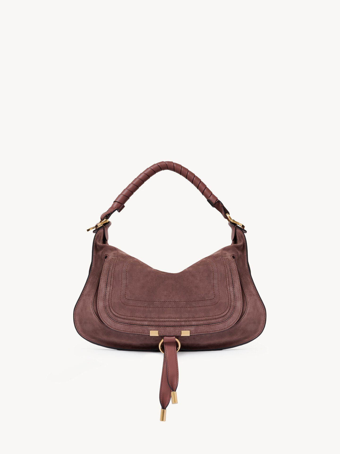 Bolso de hombro Marcie peque&ntilde;o de ante - 2
