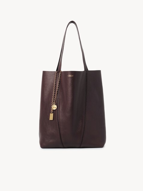 Bolso tote Chlo&eacute; Spin de cuero granulado