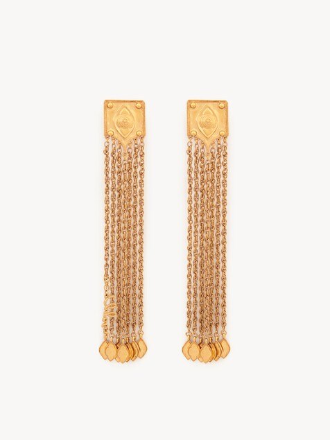 The Chlo&eacute; Amulet earrings