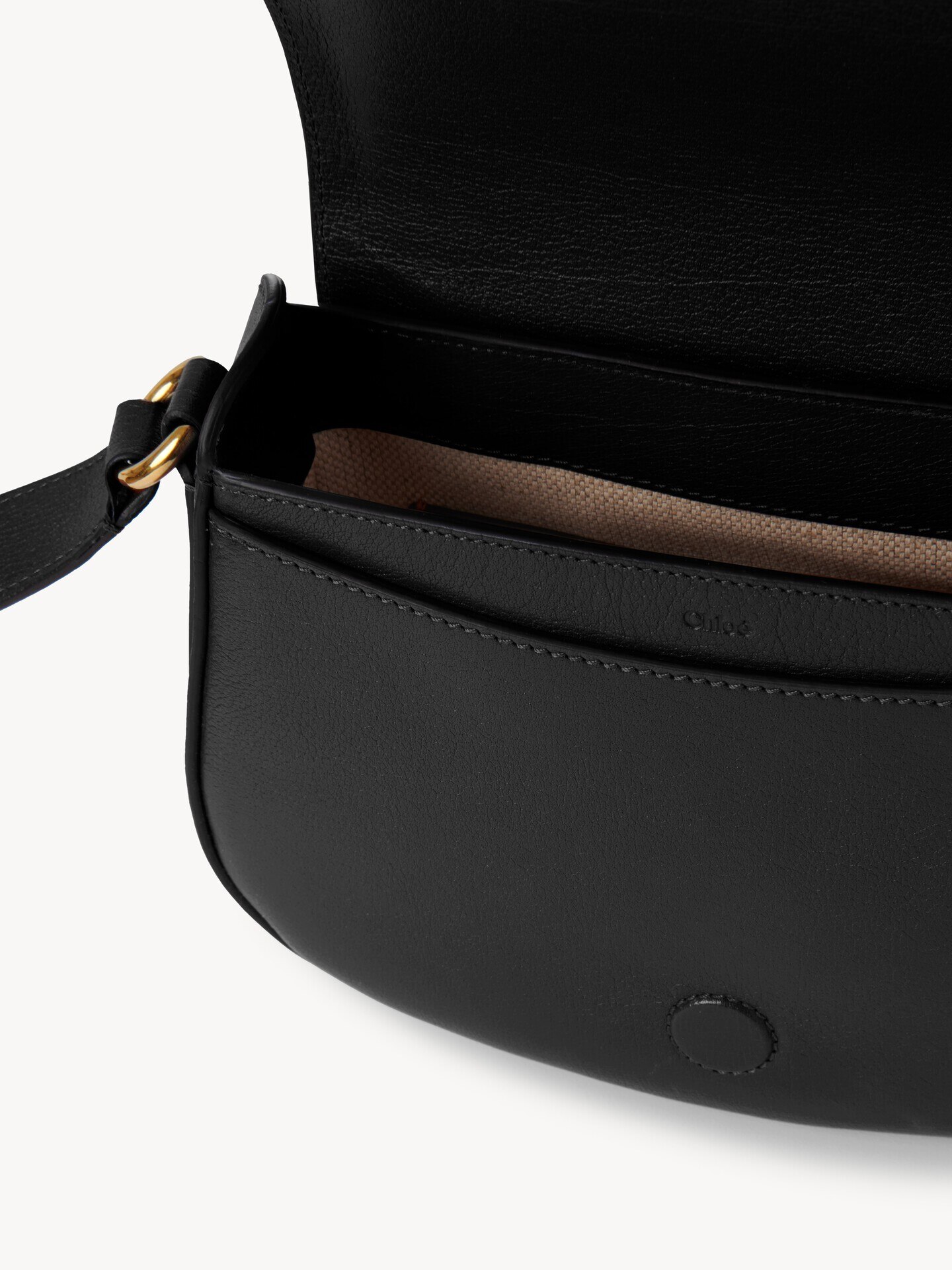 Horse Medal saddle bag in grained leather - 5