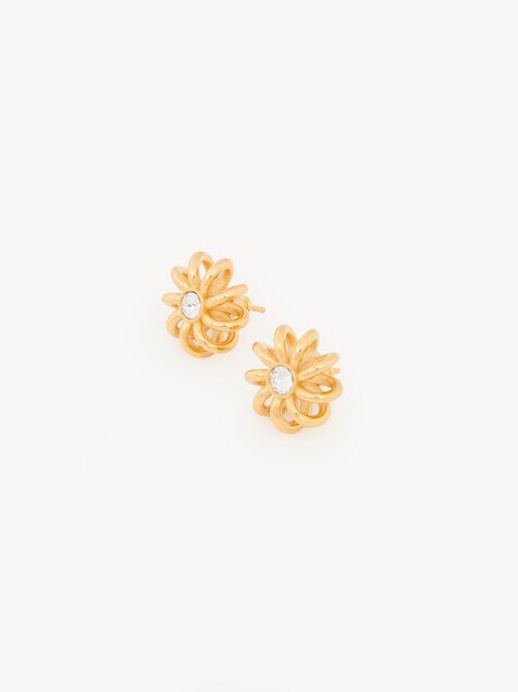 The Chloé Mechanical Flowers earrings
