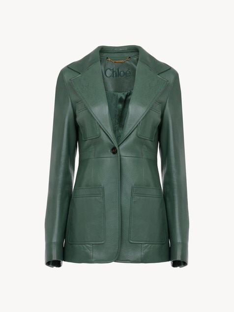Chaqueta de sastre de cuero