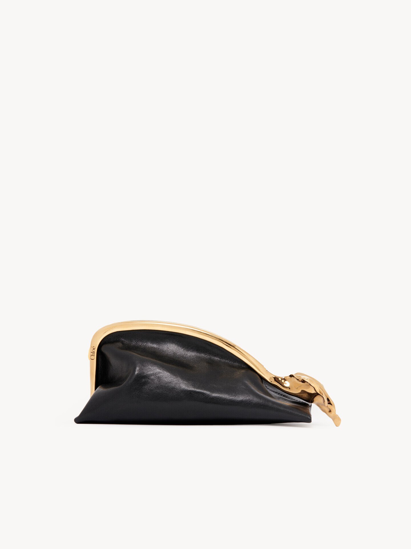 Small Eden Treasures clutch in leather - 2