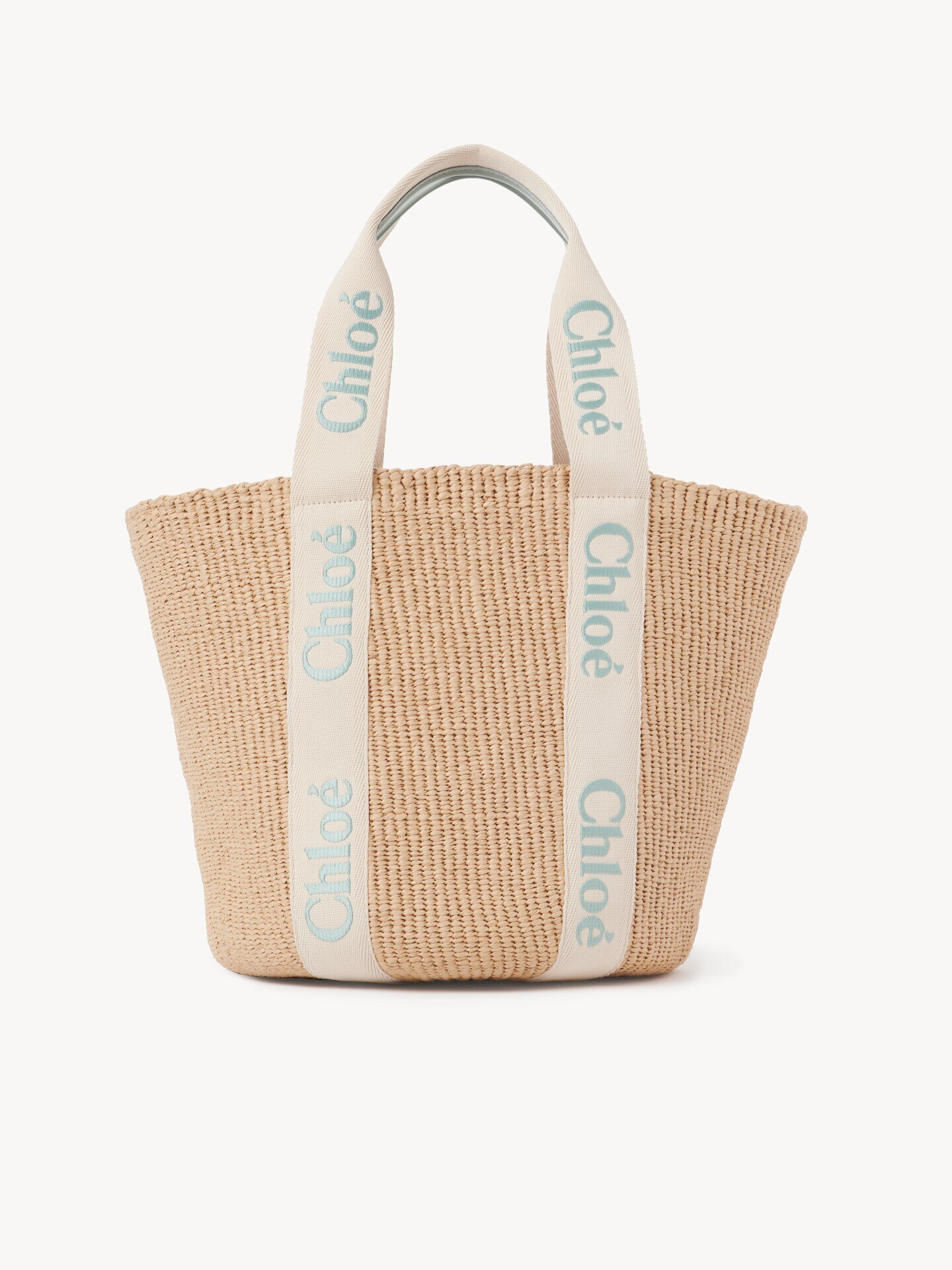Bolso cesta grande Woody de fibras naturales - 2