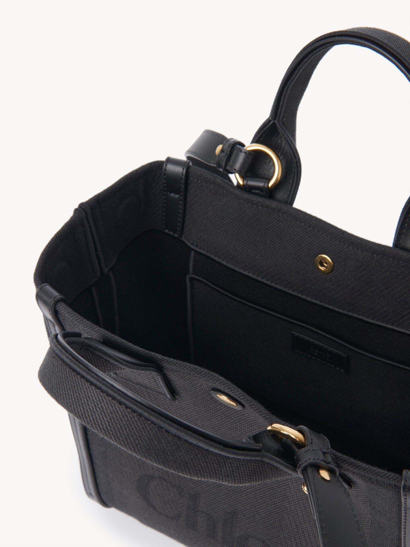 Small Chlo&eacute; Carry tote bag in canvas - 6