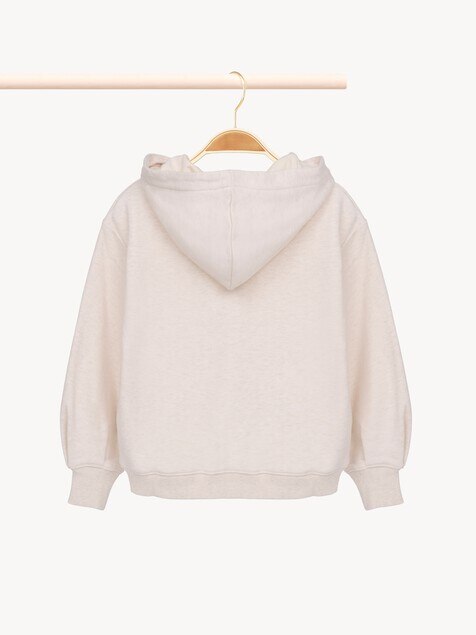 Sudadera con capucha y logotipo infantil