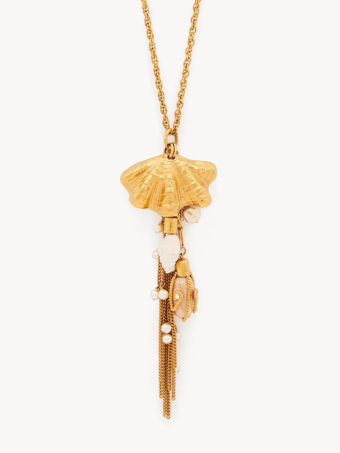 The Chloé Shells pendant necklace - 4