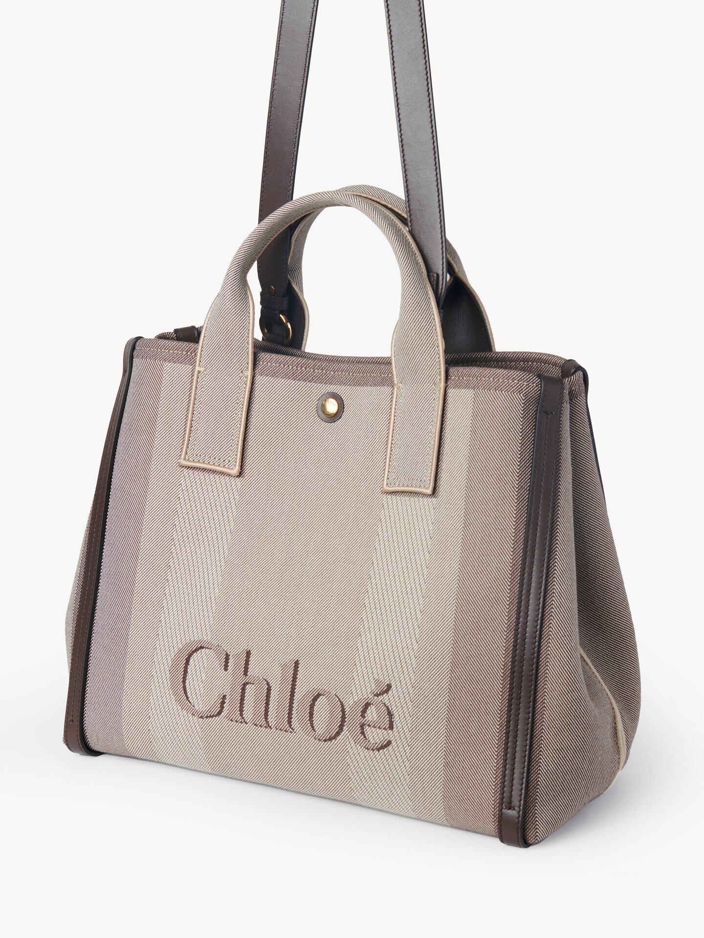 Chlo&eacute; Carry tote bag in canvas - 3