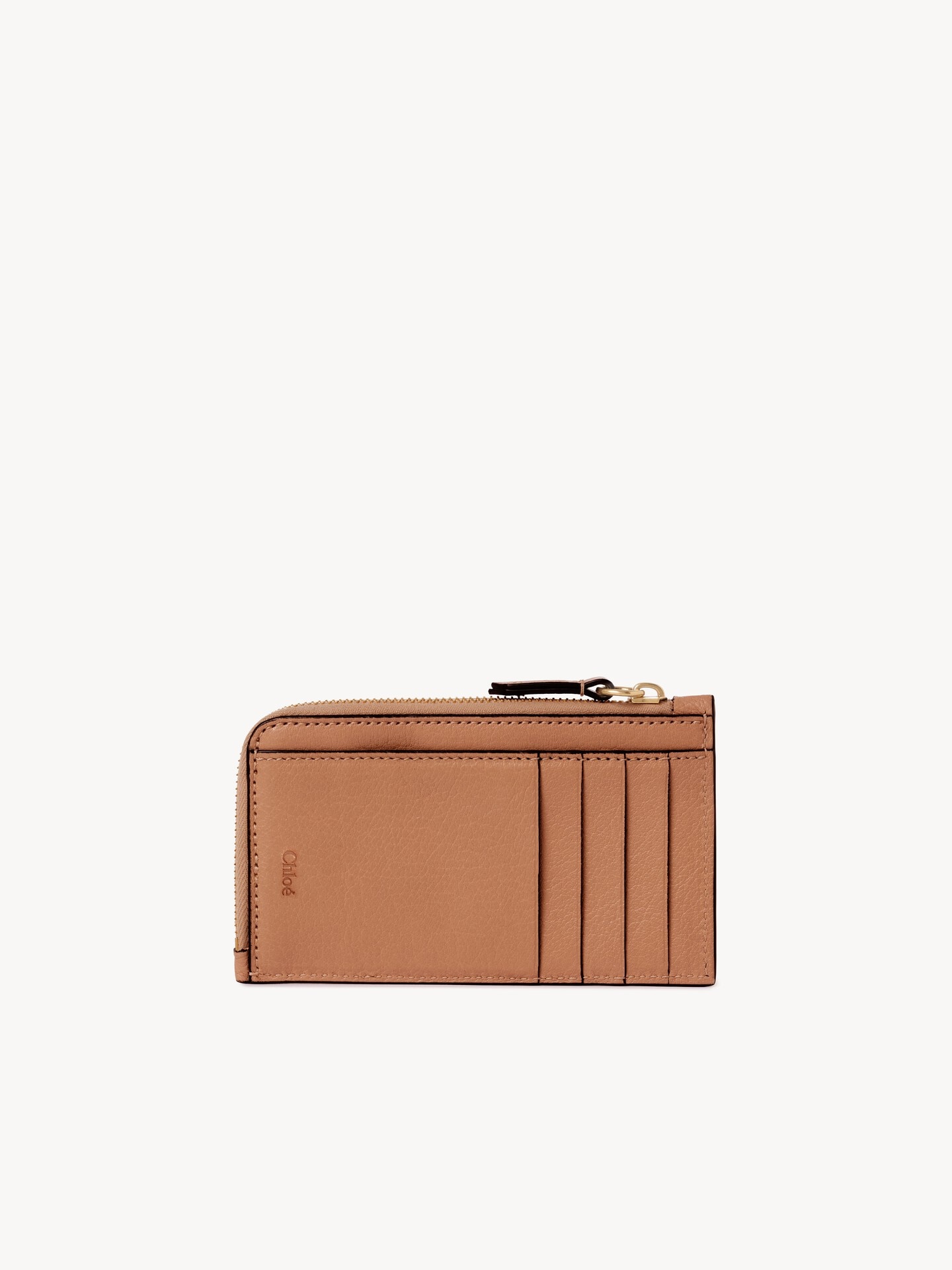 Small Paddington purse with card slots in grained leather - 4