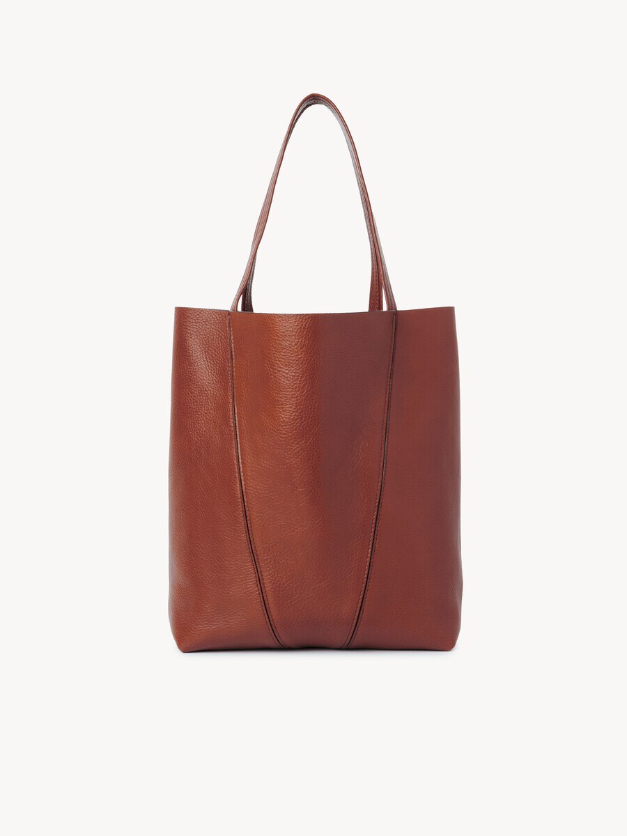 Bolso tote Chlo&eacute; Spin de cuero granulado - 5