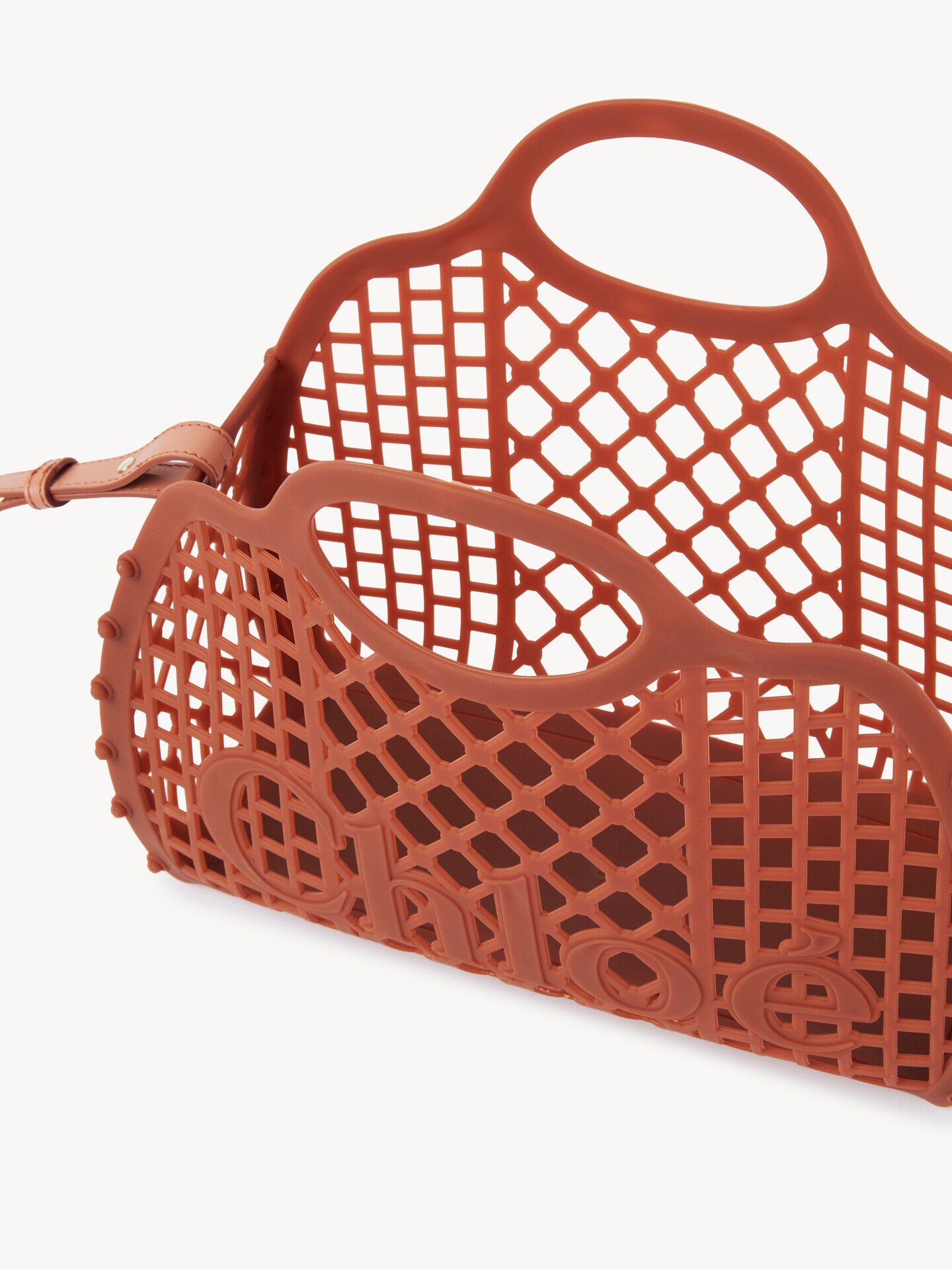 Chloé Cage tote bag in jelly - 6