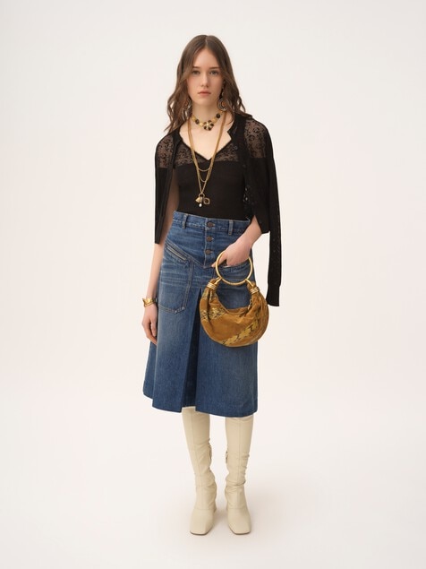 Twin set in cotton knit