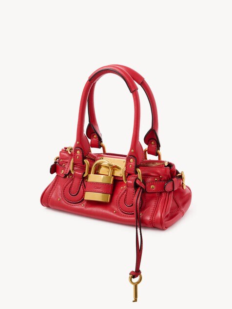 Small Paddington bag in grained leather