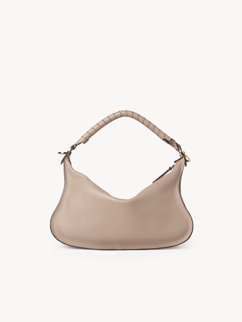 Small Marcie shoulder bag in soft leather