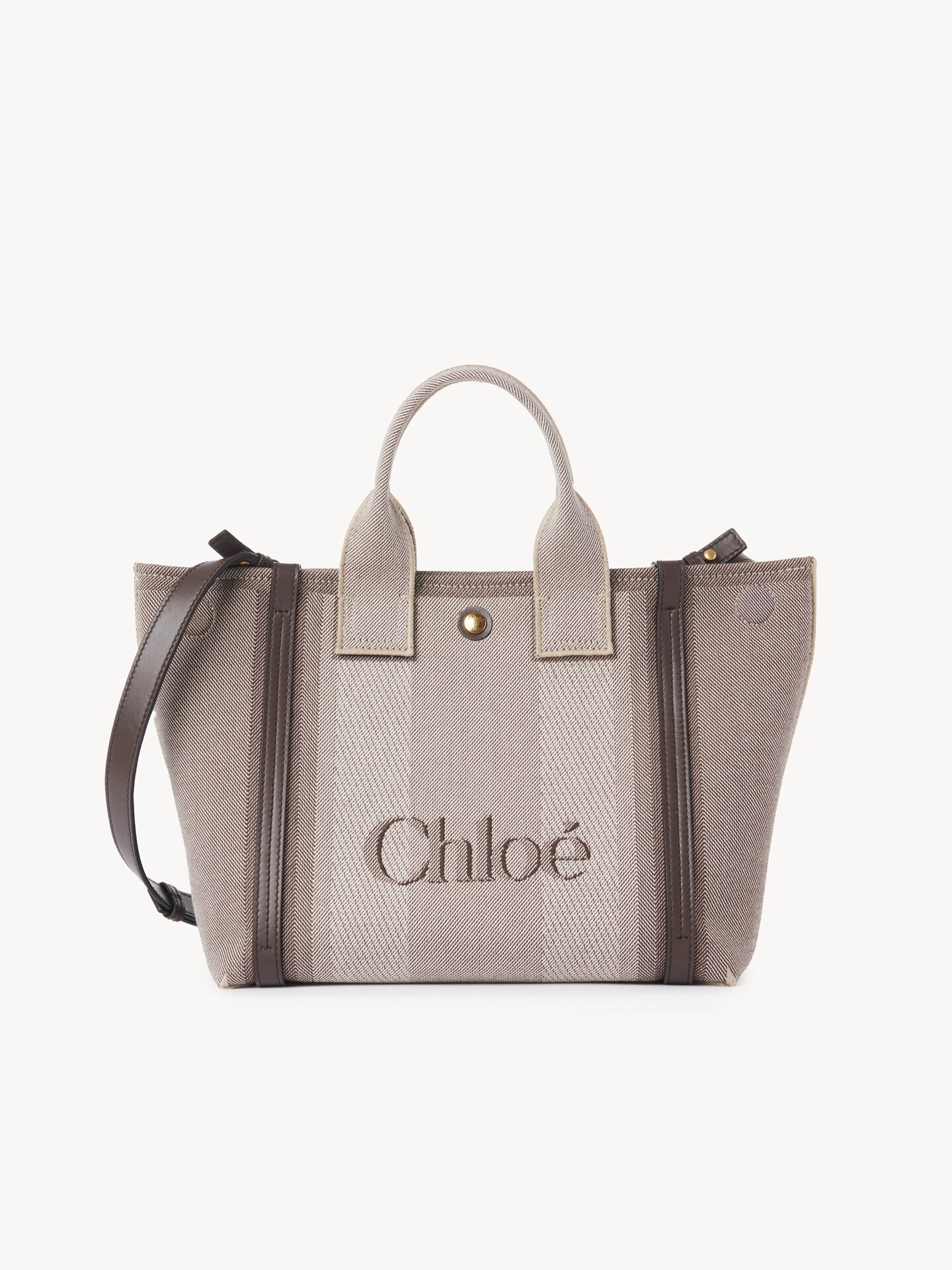 Small Chlo&eacute; Carry tote bag in canvas - 6