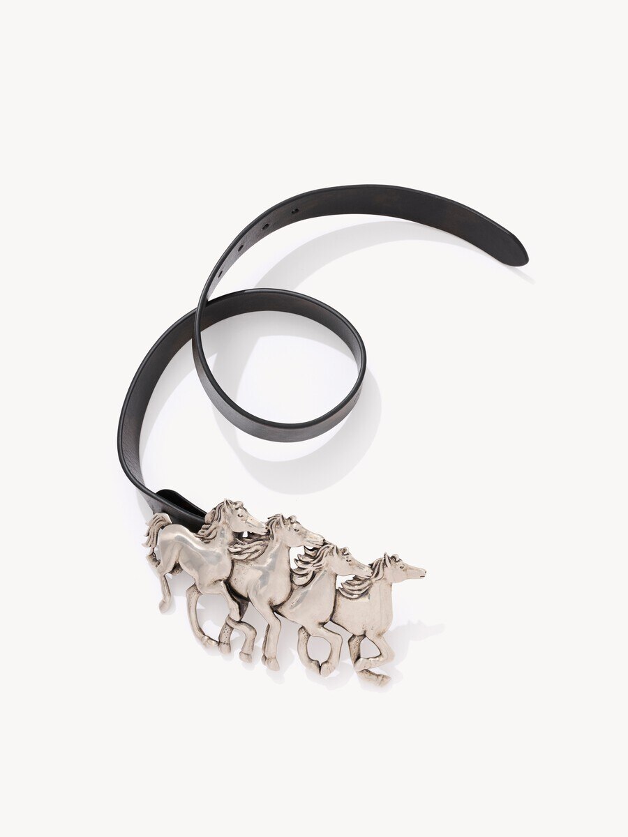 The Chlo&eacute; Running Horses wide belt - 5
