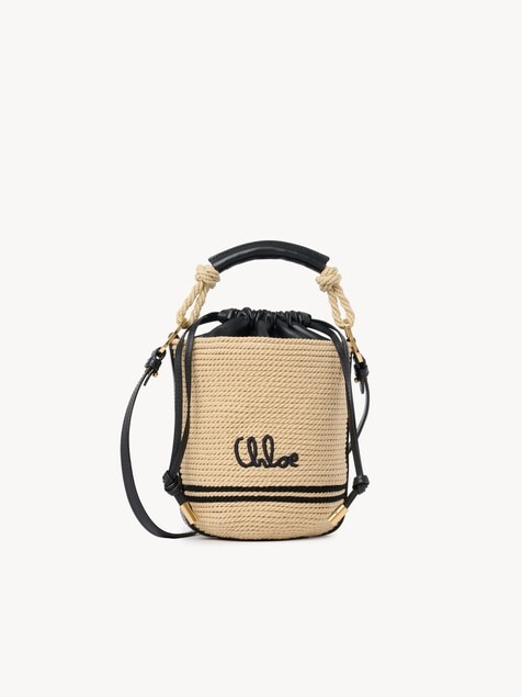 Chlo&eacute; Soleil bucket bag in cord