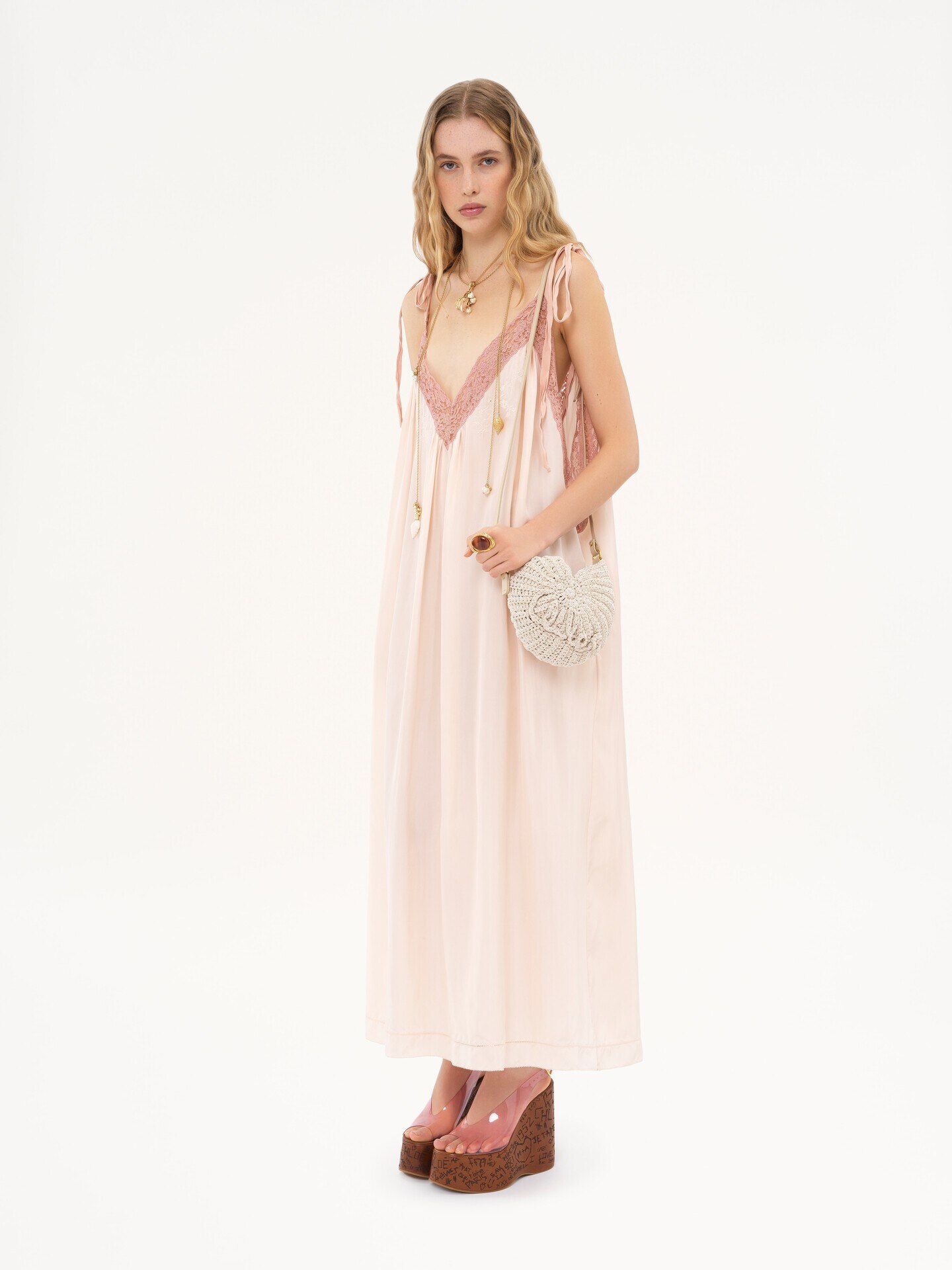 Sea Treasures cross-body bag in crochet - 8