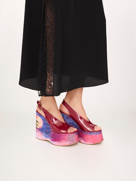 Maxime wedge sandal