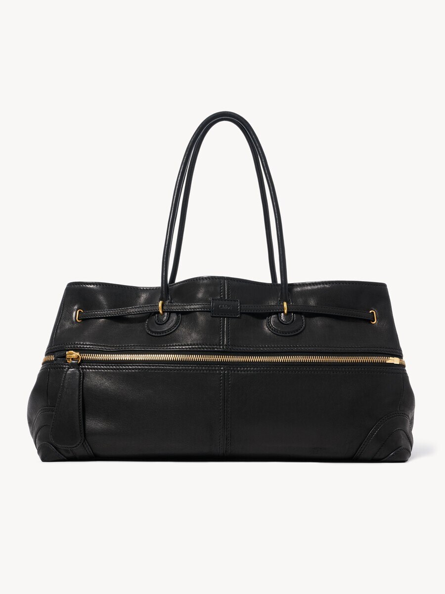 Large Paddington Sling east-west bag in soft leather - 6