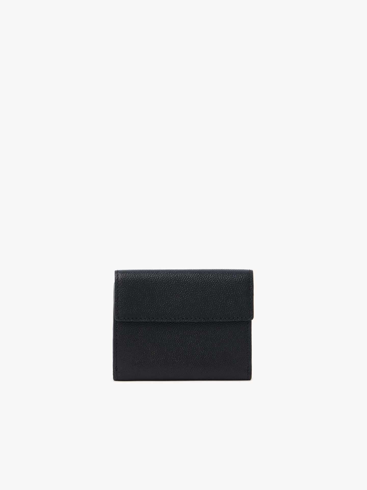 Small Chlo&eacute; Charms tri-fold wallet in grained leather - 4