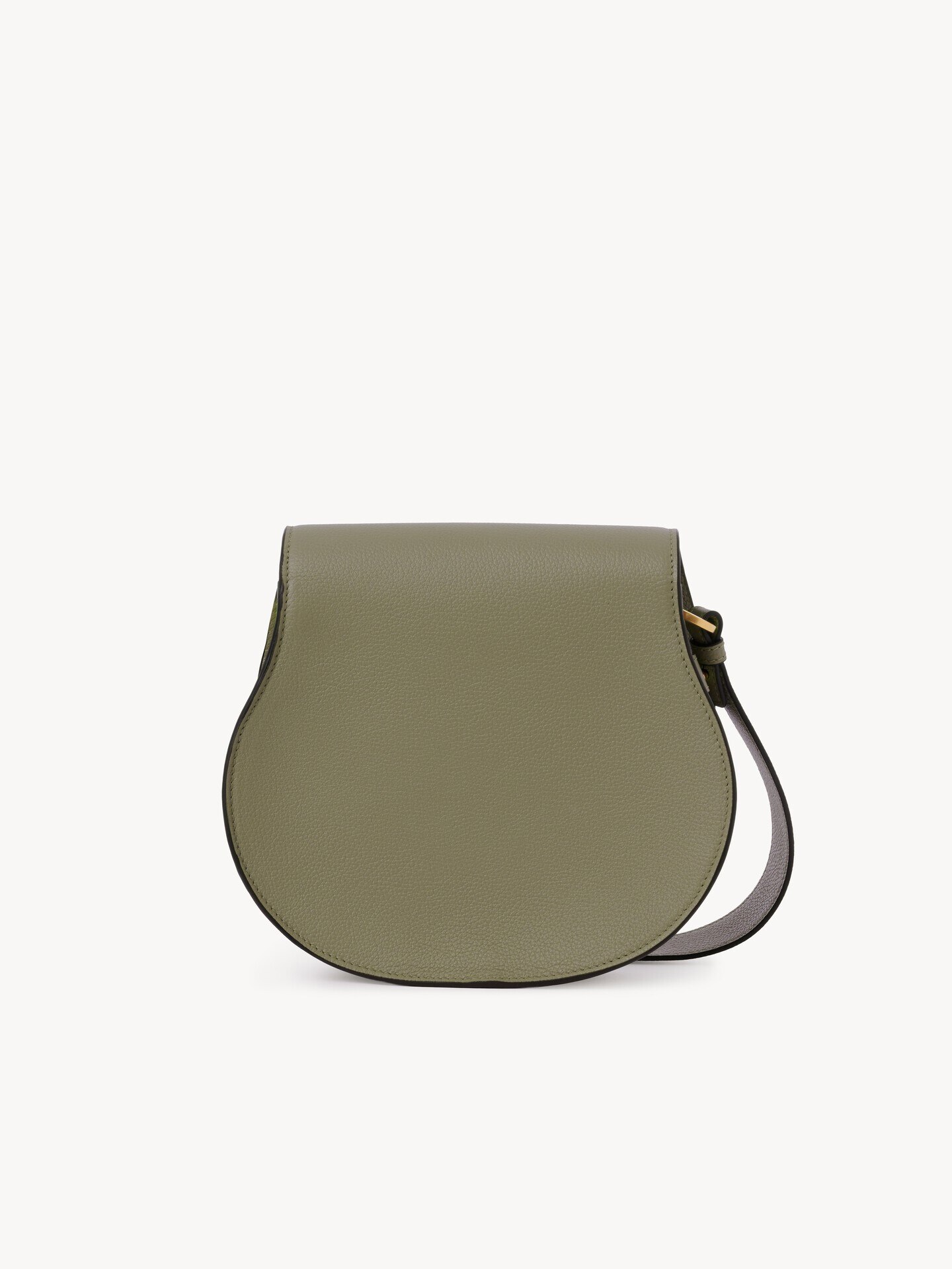 Bolso saddle Marcie de cuero granulado - 4