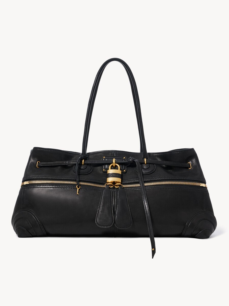 Large Paddington Sling east-west bag in soft leather - 2