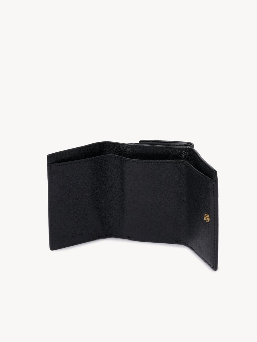 Mini Paddington tri-fold in grained leather - 5