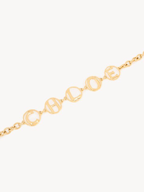 The Chlo&eacute; Script jewelry belt