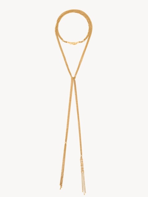 The Chlo&eacute; Mini Belt necklace