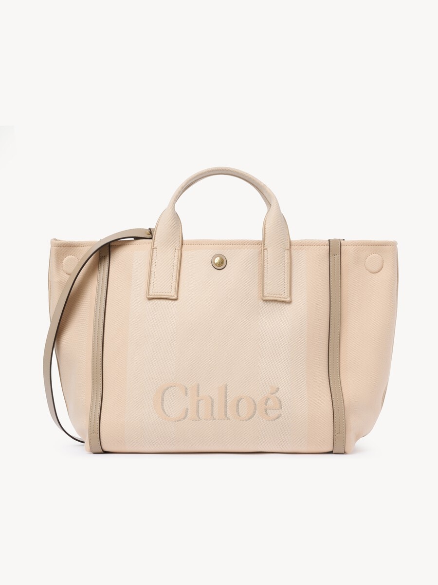 Chlo&eacute; Carry tote bag in canvas - 5