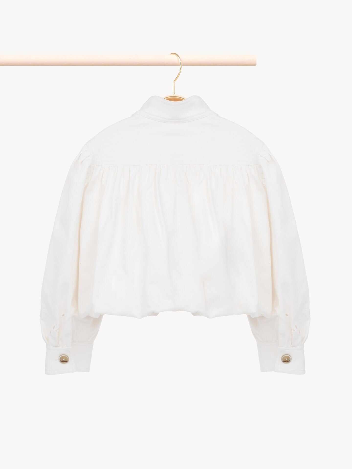 Chaqueta fruncida infantil - 3