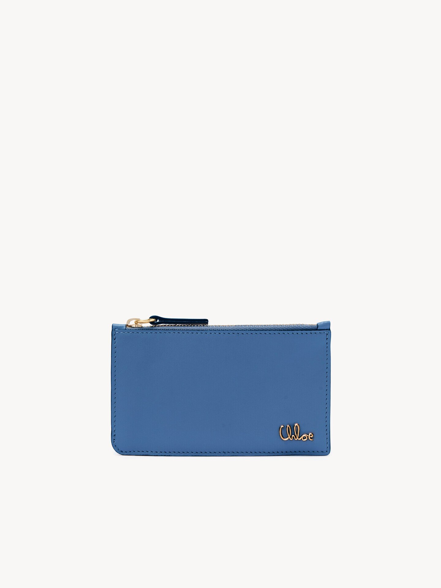Small Chloé Iconic purse with card slots in shiny leather - 1