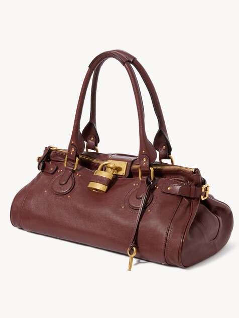 XL Paddington weekender bag in grained leather